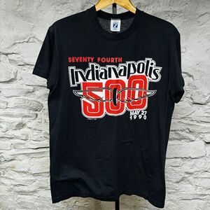 Indy 500 T-shirt 1990 74th Indianapolis 500 Racing USA Single Stitch Vintage 90s